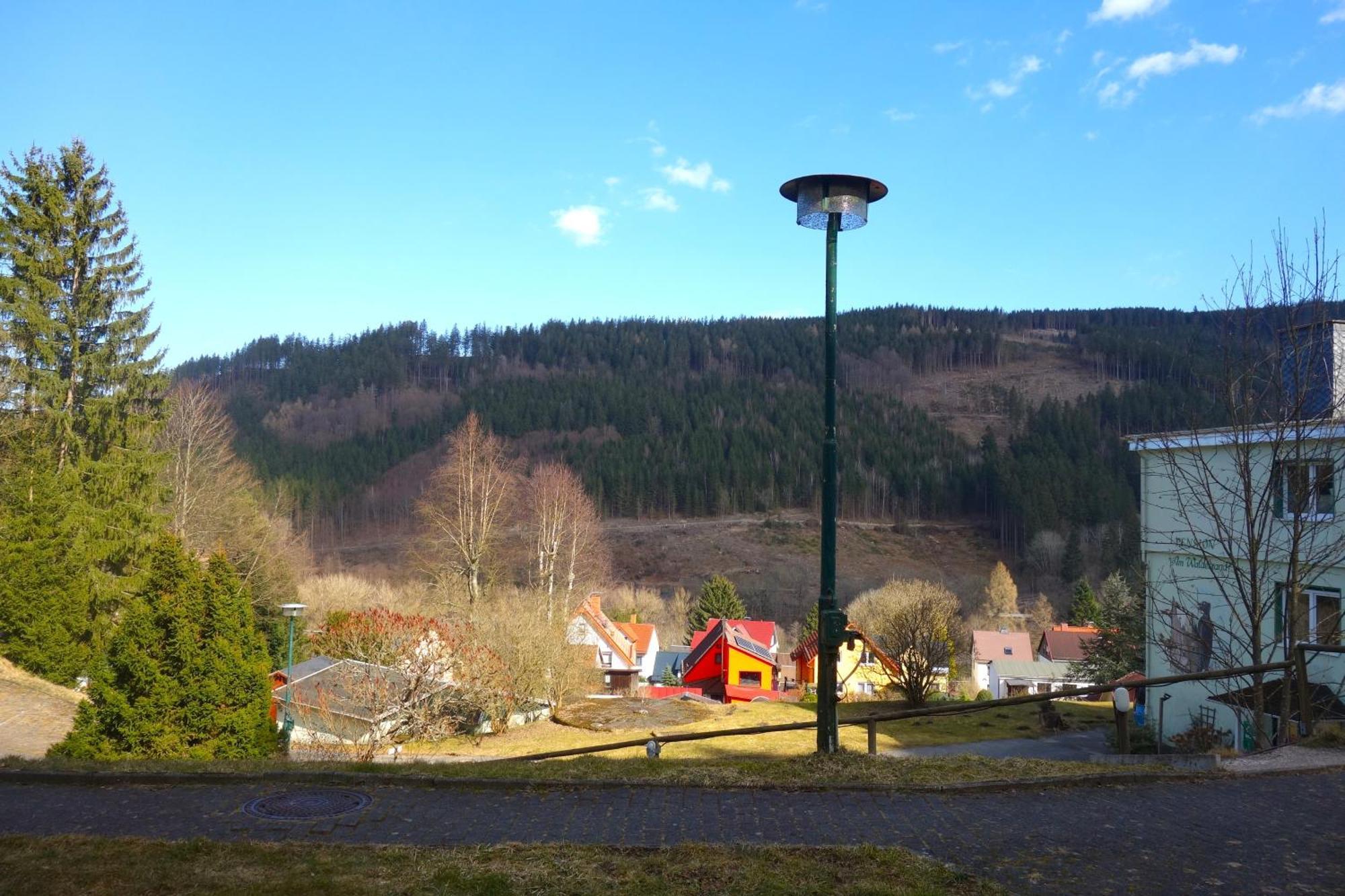 Pension Am Waldesrand Ilmenau Exterior foto